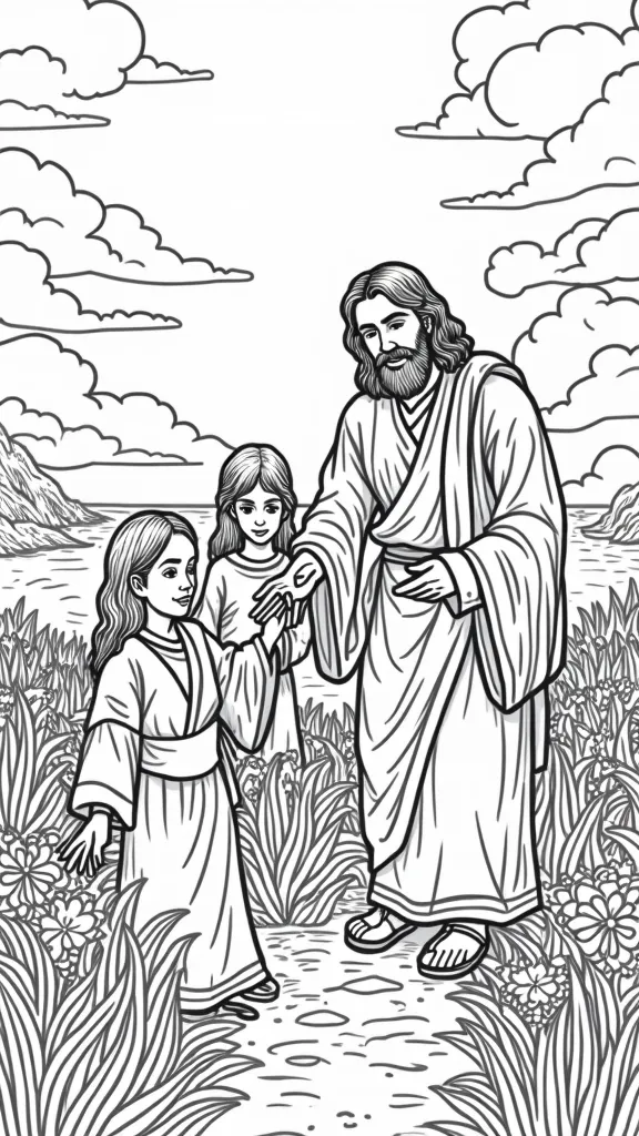 bible coloring pages for easter